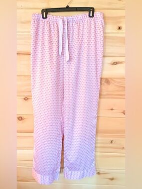 Victoria’s Secret Large Women’s Satin Lounge Sleep Pants w/ Elastic Waist NWT